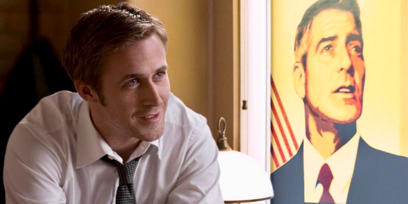 Ryan Gosling and George Clooney in The Ides of March