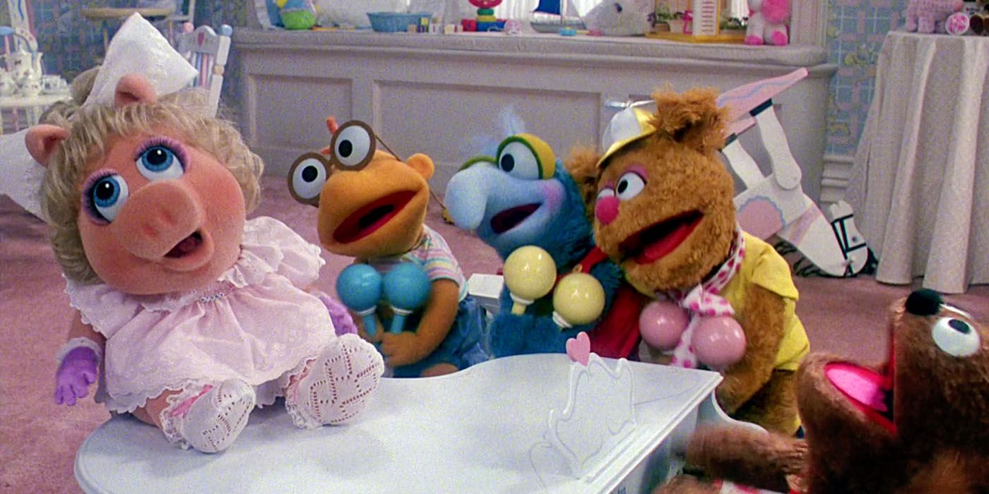 The Muppets as babies in Muppets Take Manhattan