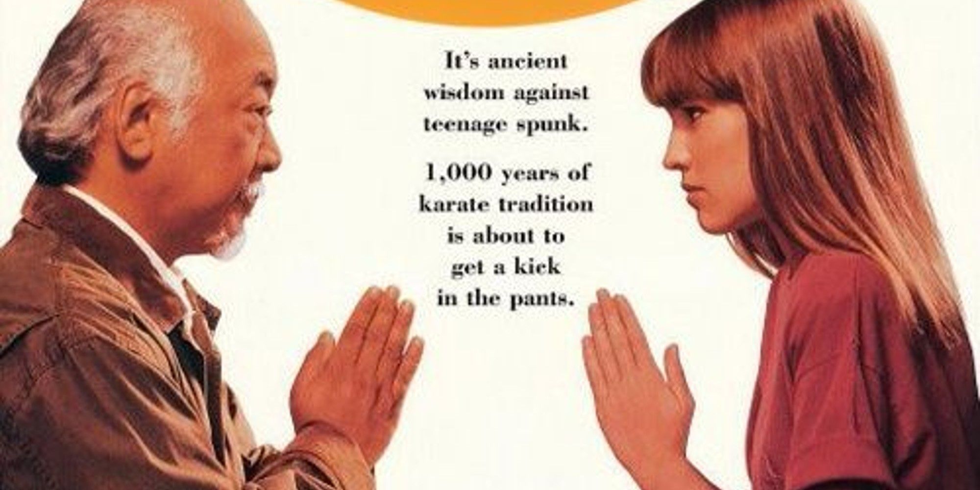 The Next Karate Kid Poster Hilary Swan as Julie And Noriyuki Pat Morita