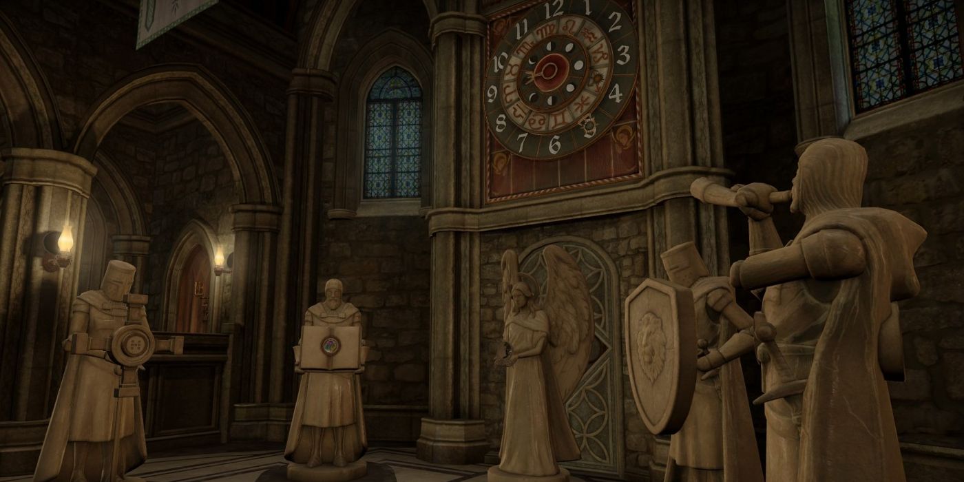 The Room VR Church Puzzle Solutions Statues and Clock