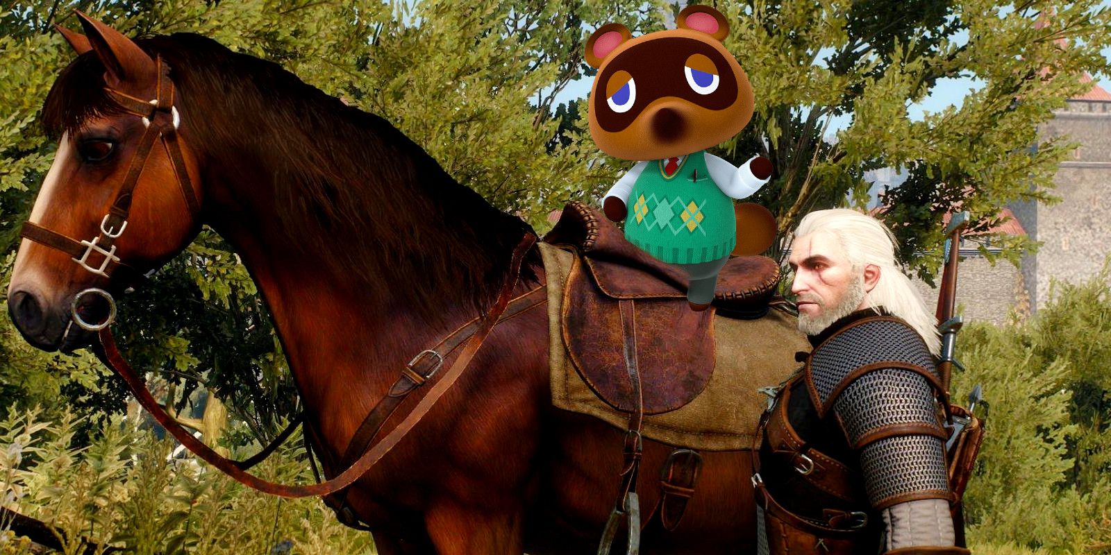 Animal Crossing's Tom Nook in The Witcher 3