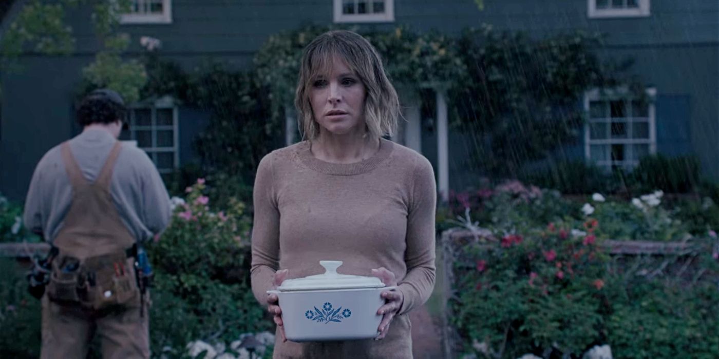 The Woman in the House-Kristen Bell-Rain-Fear-Anna-Ombrophobia