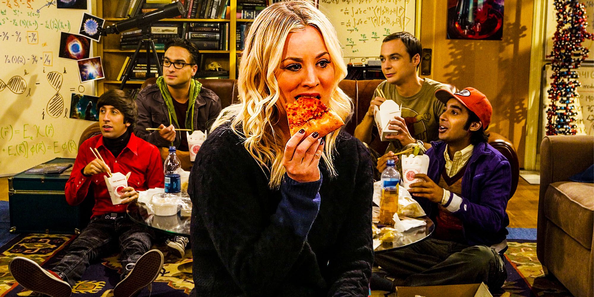 The big bang theory why theyre always fake eating