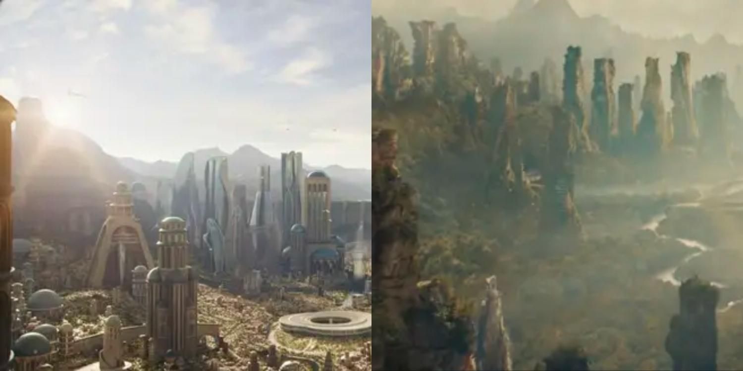 The city in the Age of Legends and the ruins in the current Age in The Wheel of Time