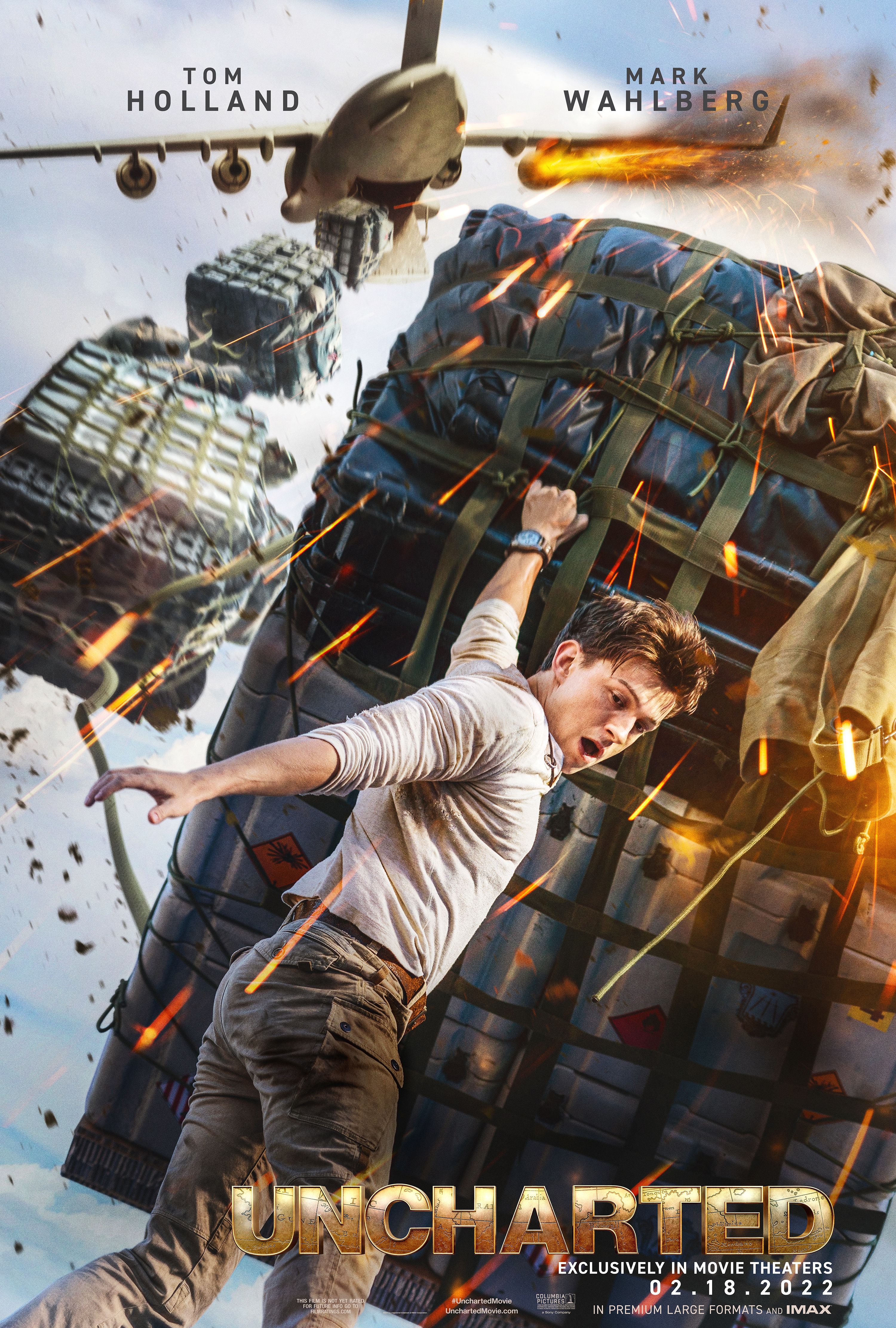 Tom Holland in Uncharted Poster