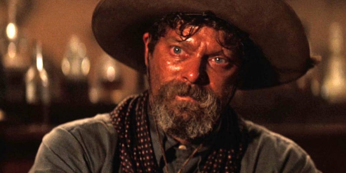 Ike Clanton looking angry in Tombstone