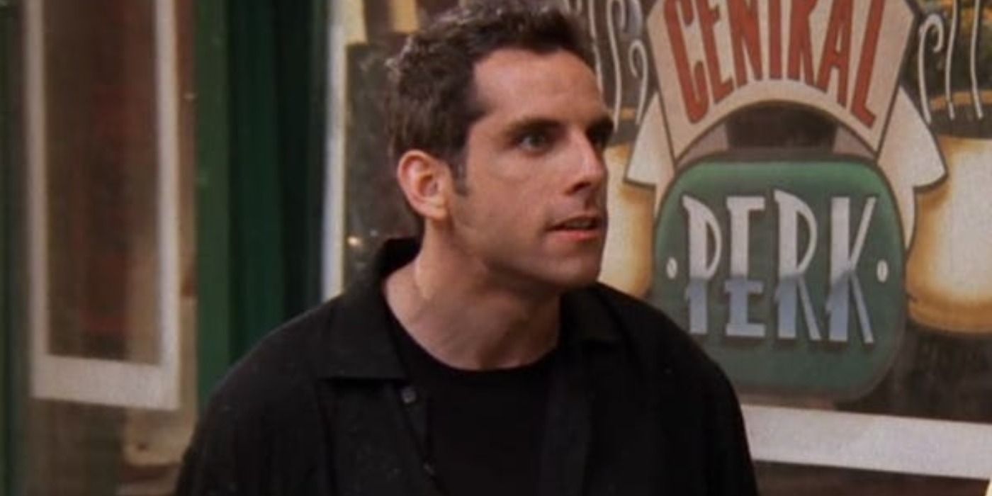 Tommy outside Central Perk on Friends