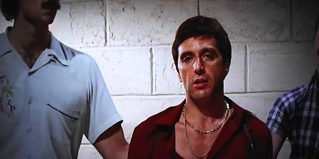 Tony Montana gets arrested in Scarface