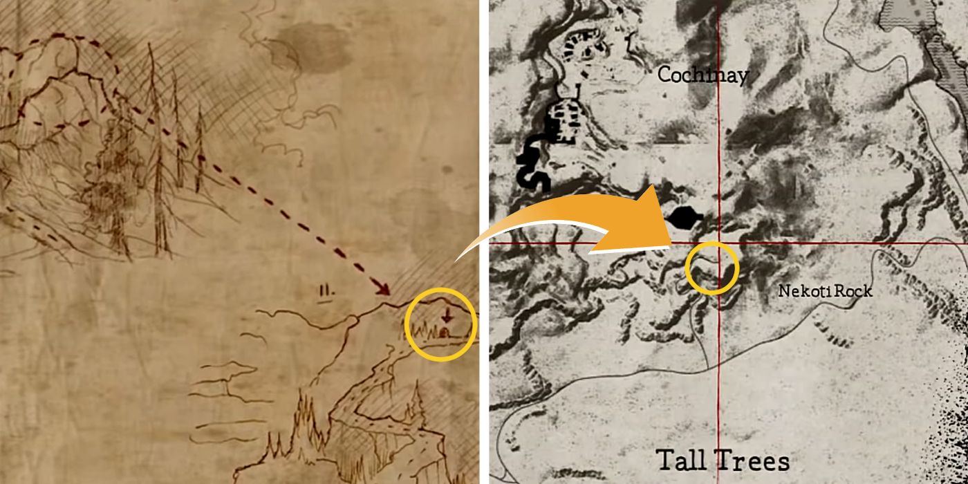 Treasure Maps Location 9 in Red Dead Redemption