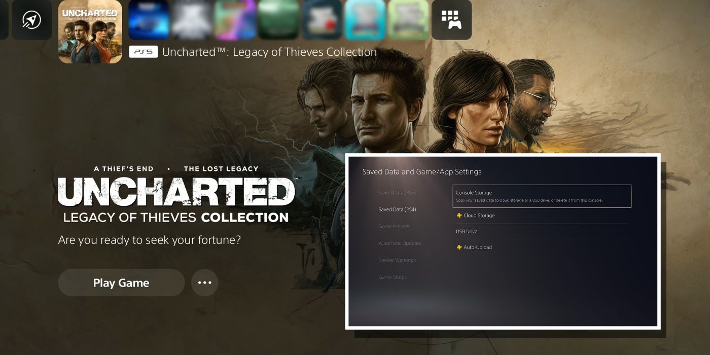 Uncharted: Legacy of Thieves PS5 Download Lets You Pick Which Game