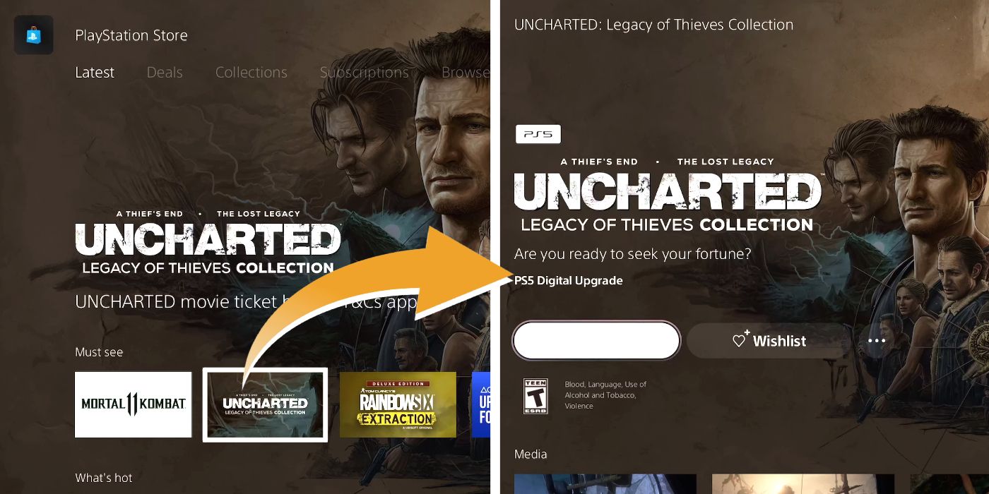 Uncharted Legacy Of Thieves Collection Ps5
