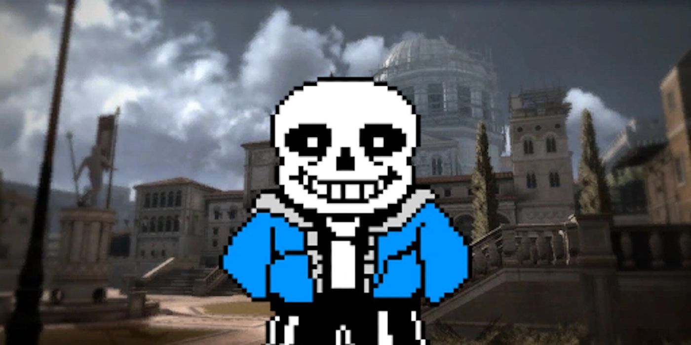 Undertale's Sans boss theme played in the Vatican
