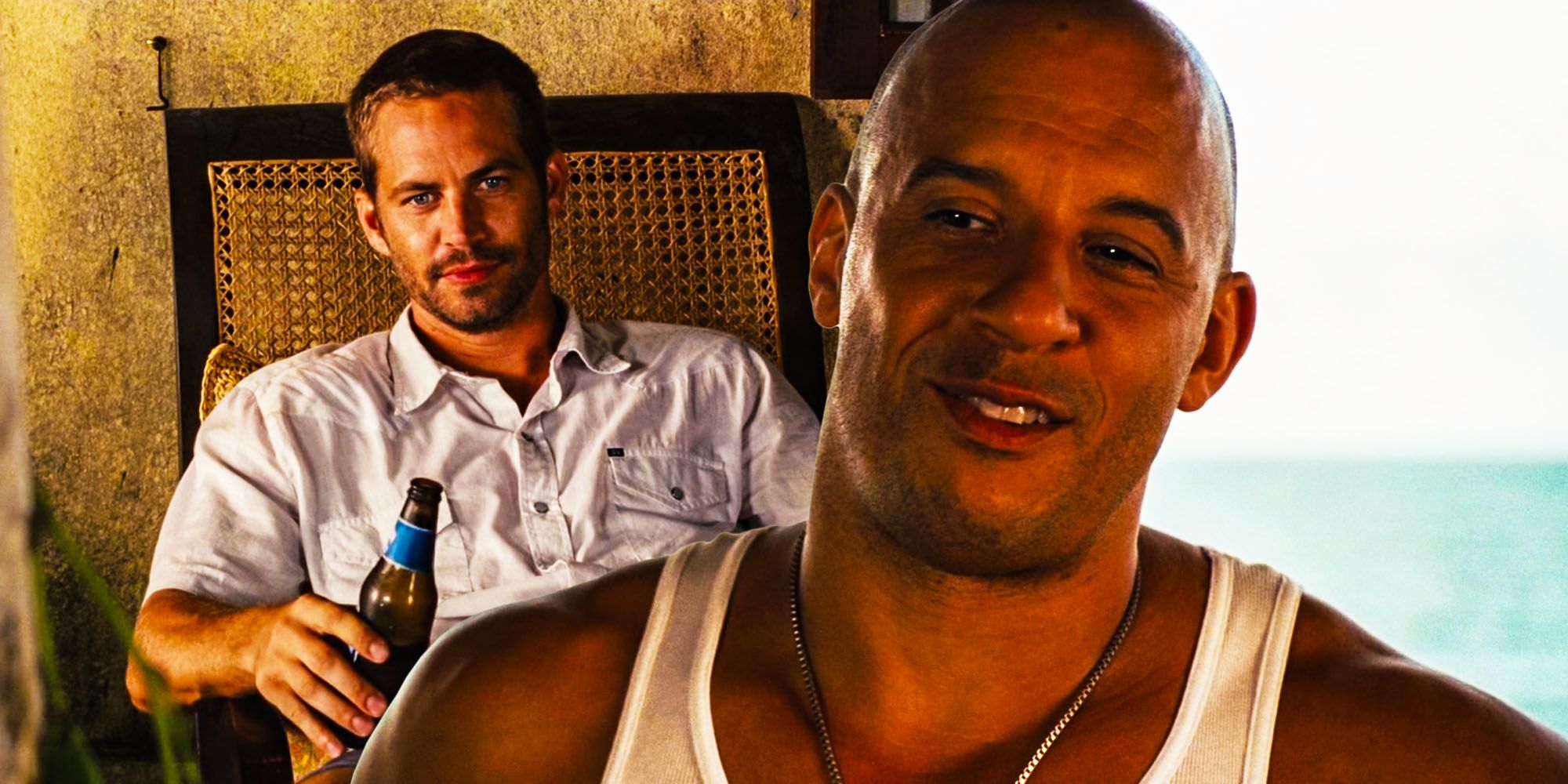 Vin diesel should make Paul Walkers Fast and furious joke reality old dom and brian racing