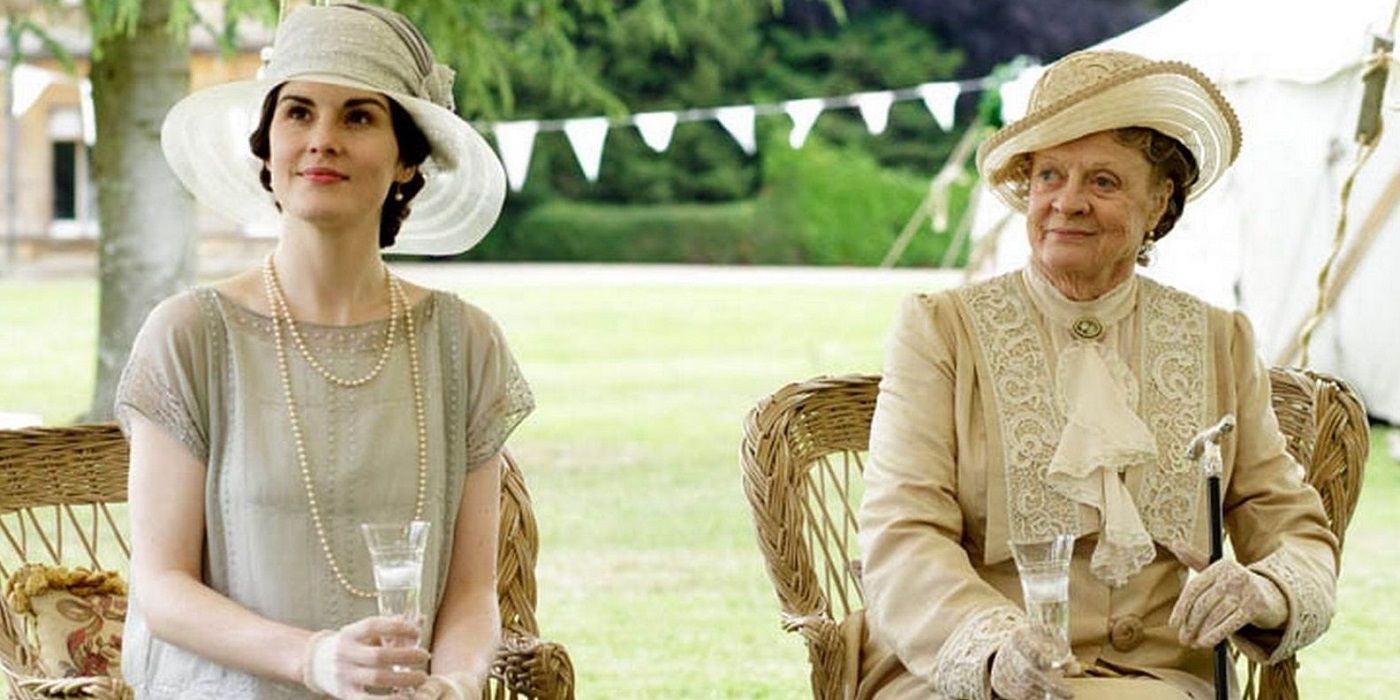 Violet and Mary in Downton Abbey