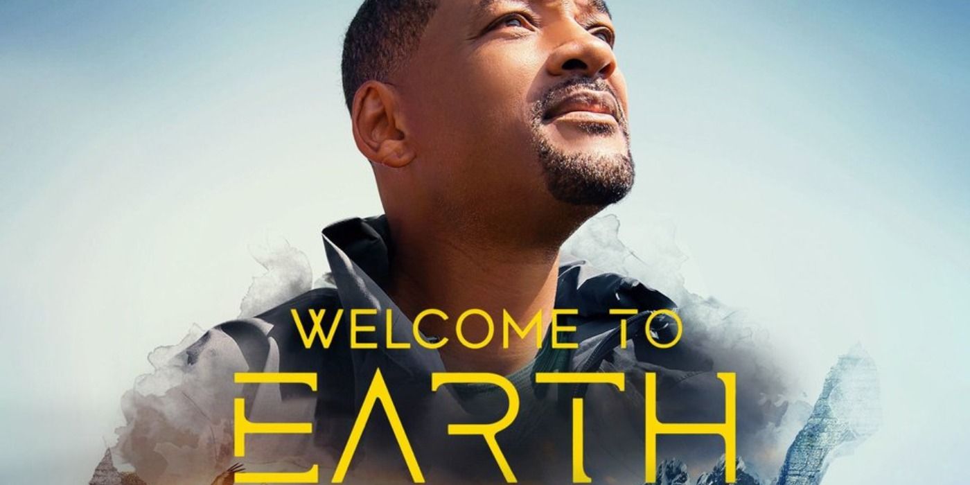 Will Smith in a promo poster for Welcome to Earth