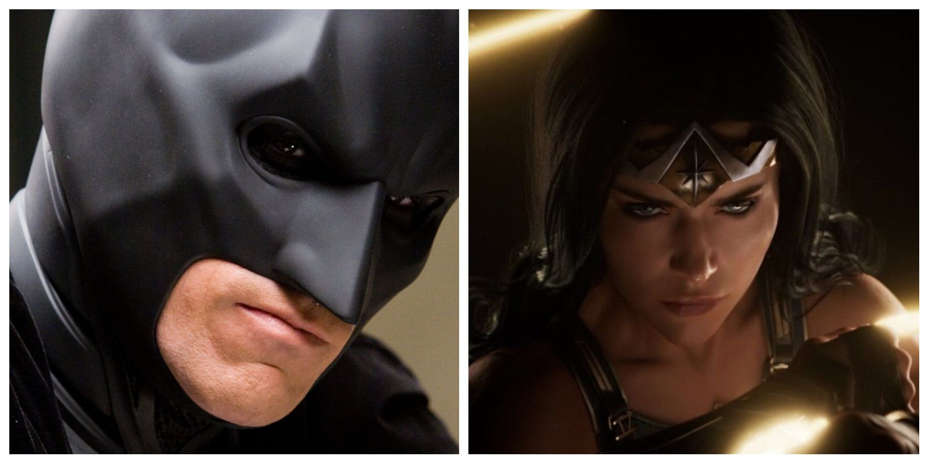 Wonder Woman Game Will Finally Get Justice For Batman - Christian Bale Batman and Monolith Wonder Woman