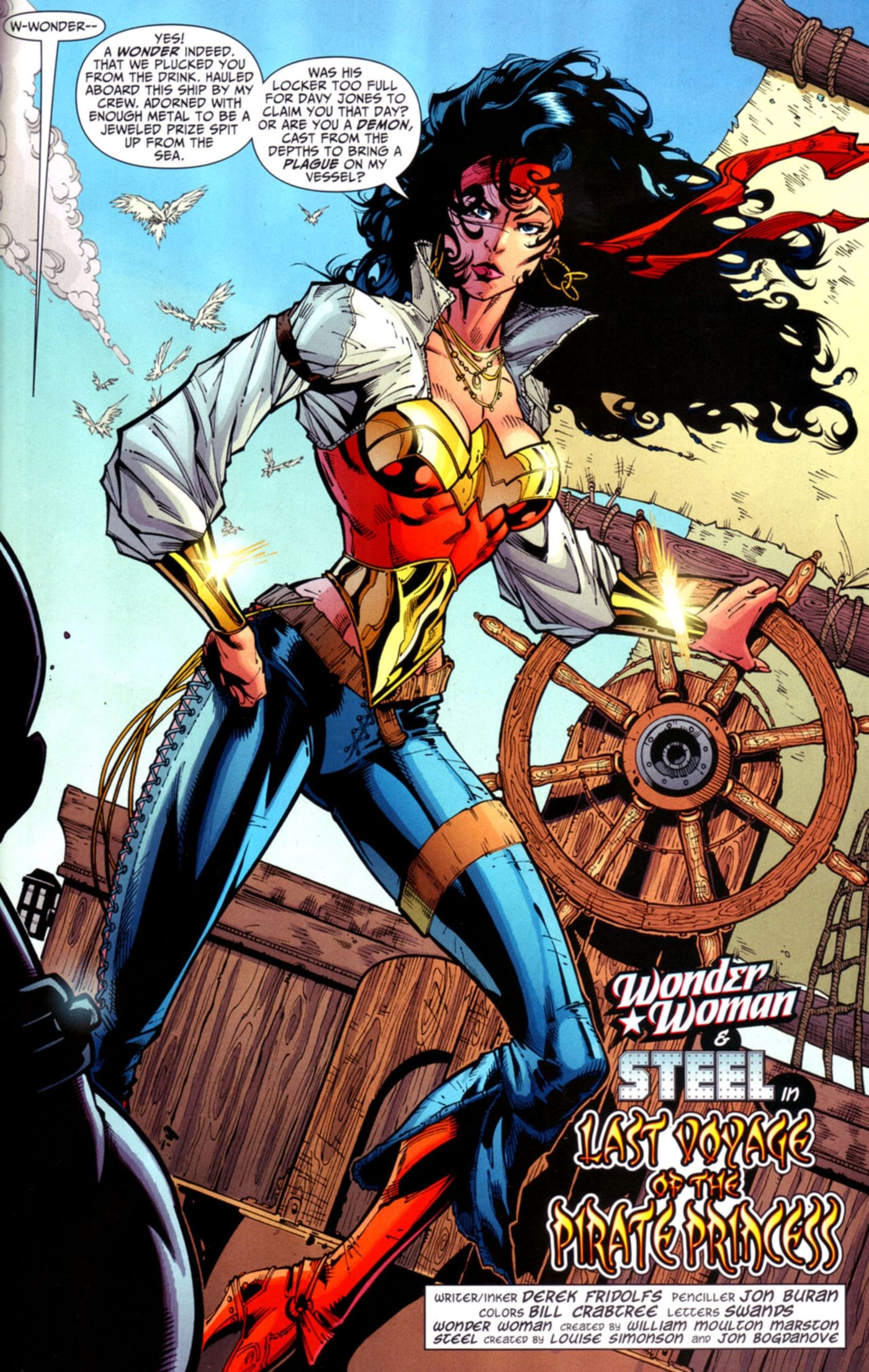 Wonder Woman Pirate DC Comics