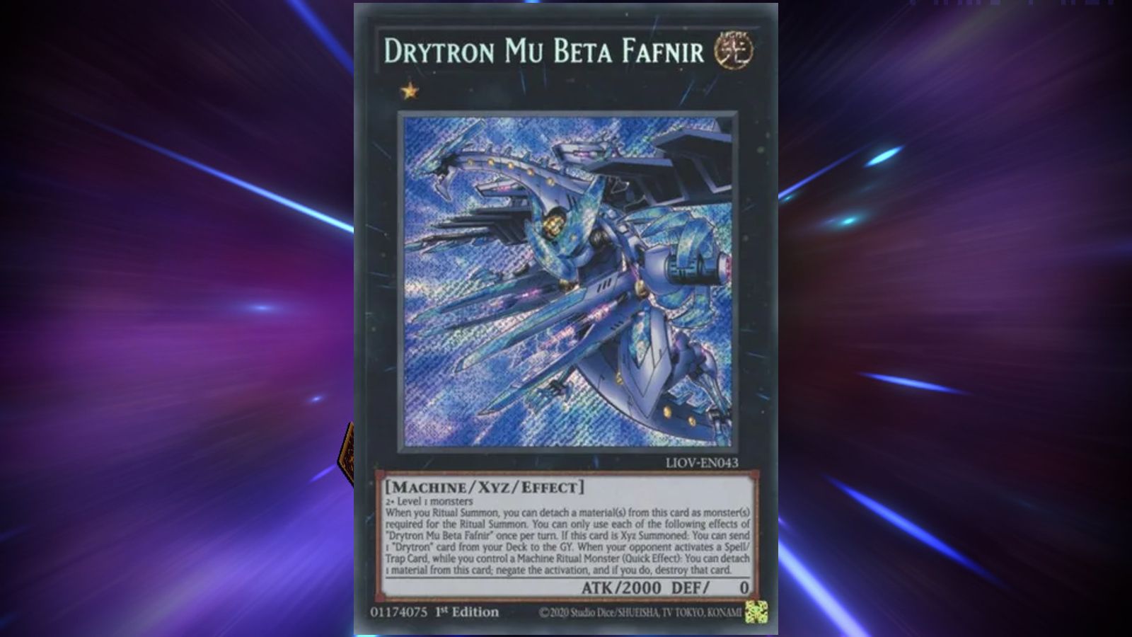 Drytron is a powerful deck archetype in the Yu-Gi-Oh! Master Duel competitive meta.