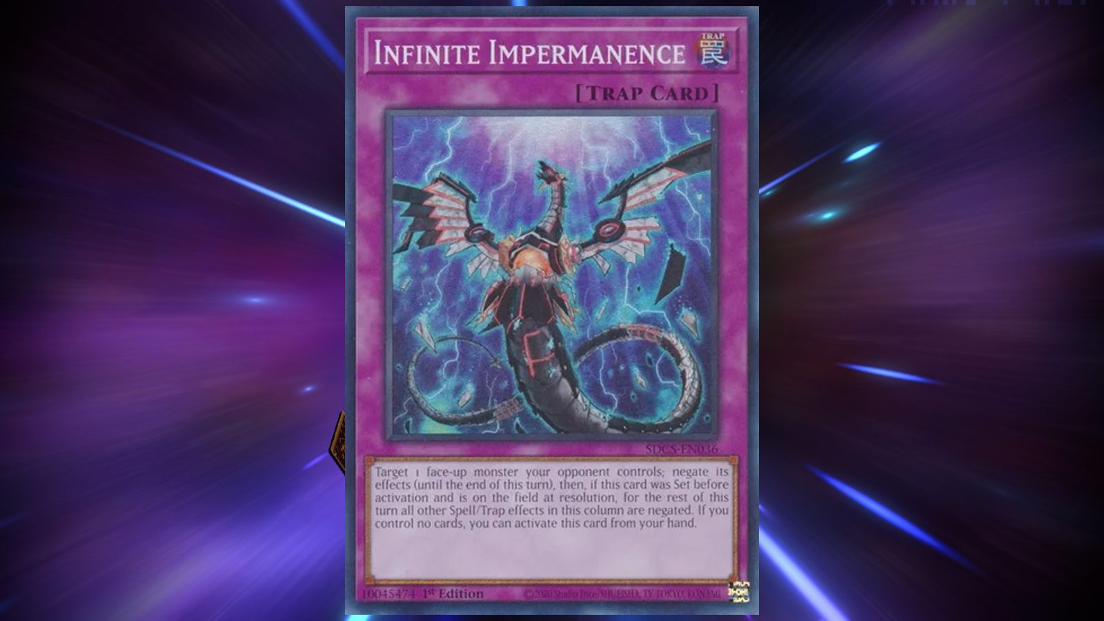 Yu-Gi-Oh! Master Duel players should craft Infinite Impermanence first.