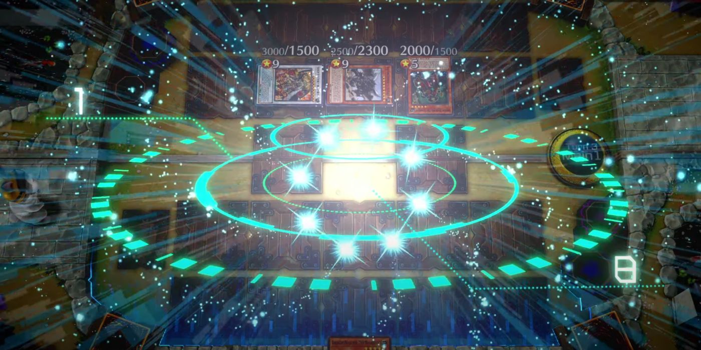 A Synchro Summon in Yu-Gi-Oh! Master Duel.