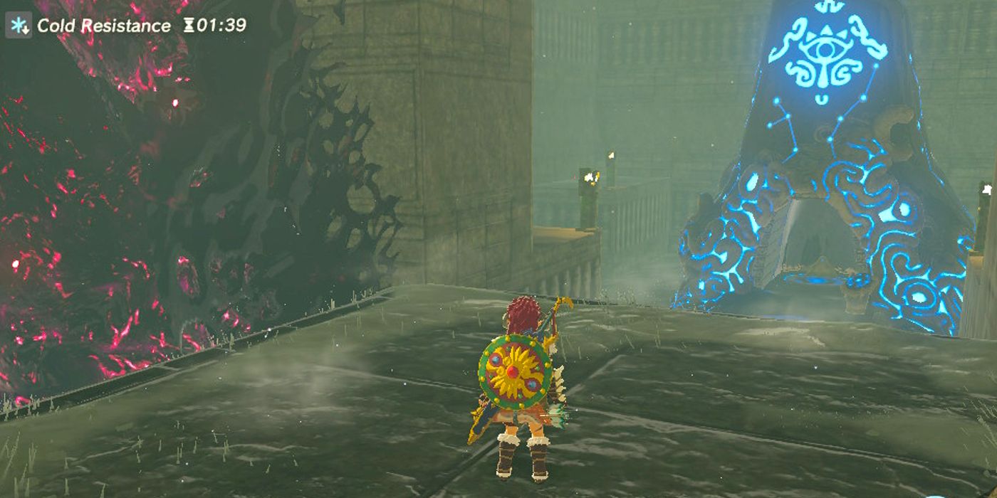 Zelda BOTW- Every Labyrinth Solution North Lomei Shrine and Corruption