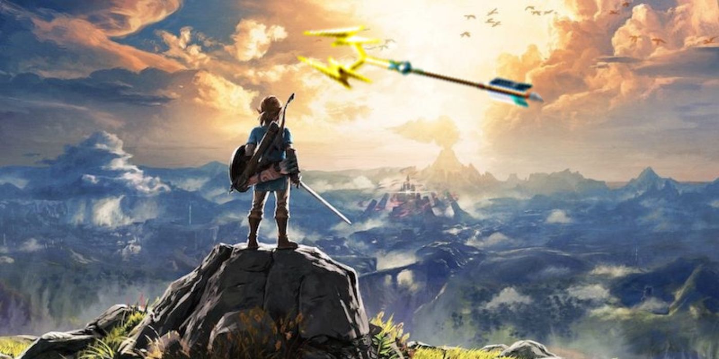 Zelda BOTW fan obtains Impossible Shock Arrow