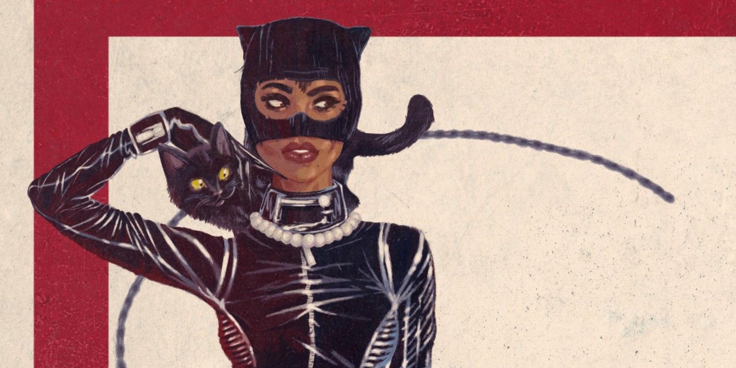 Zoe Kravitz Catwoman Fan Poster