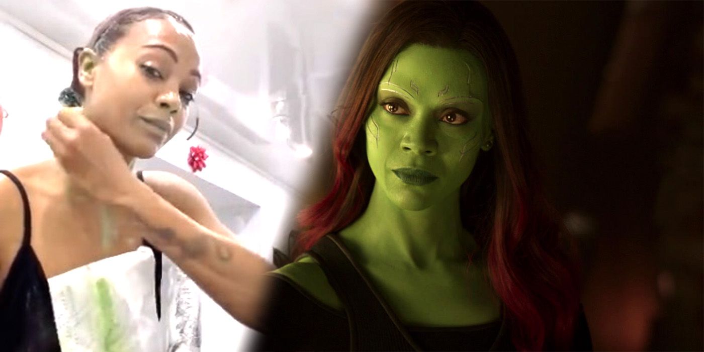 Zoe Saldaña 'Needed' Her Gamora Character to Be 'Pretty' in