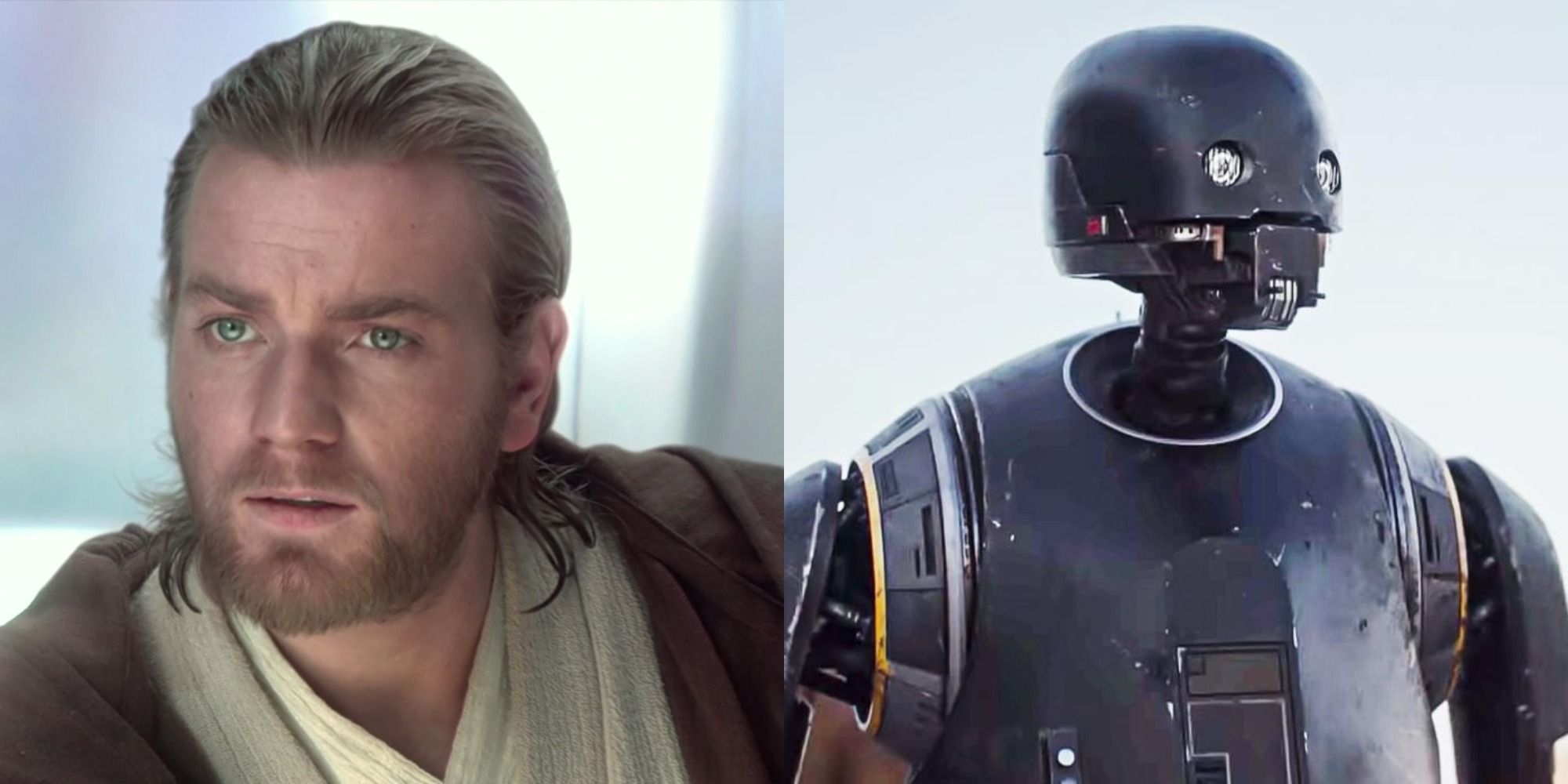 Obi-Wan Kenobi and K-2SO in Star Wars