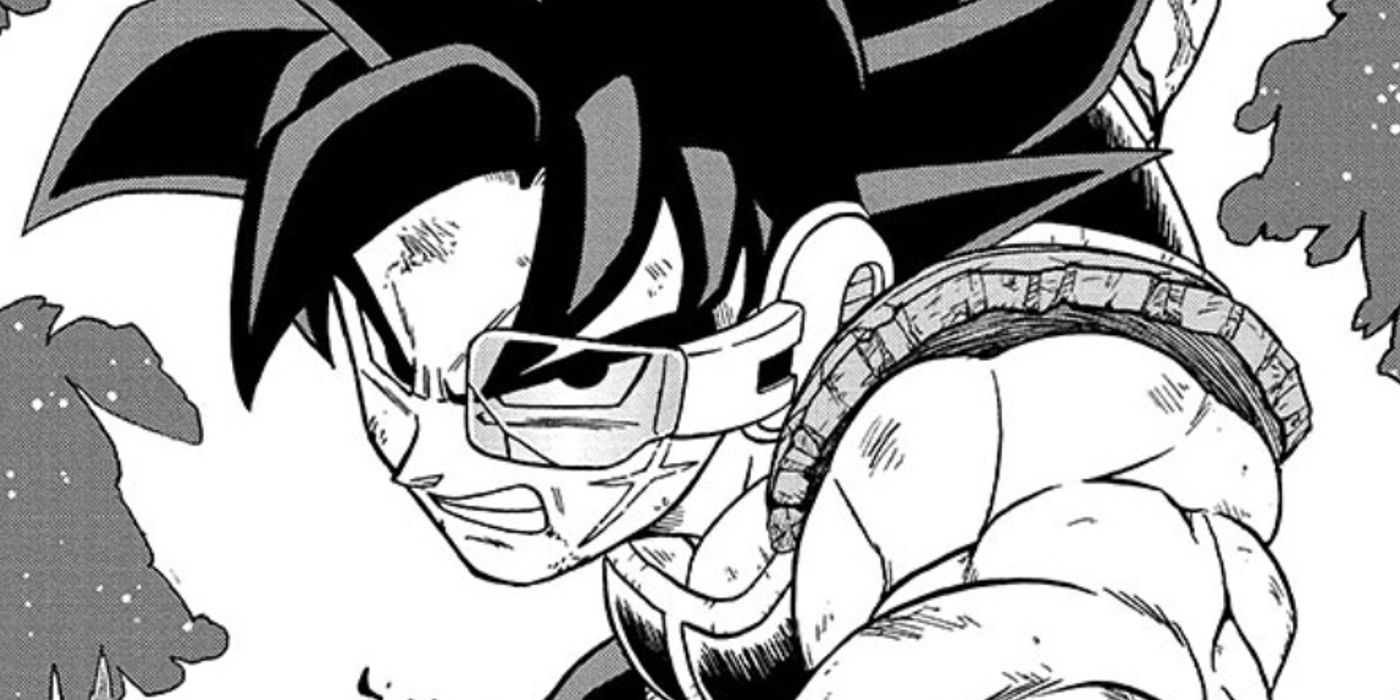 Bardock in the Dragon Ball manga