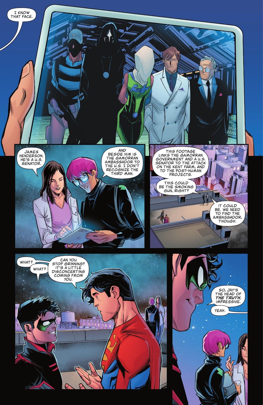 damian wayne and jon kent in superman son of kal el #6