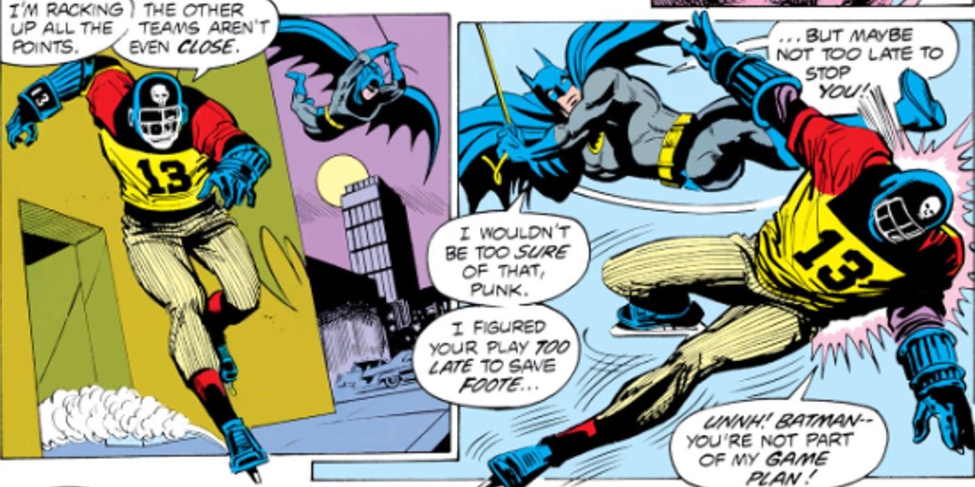 batman sportsman dc comics