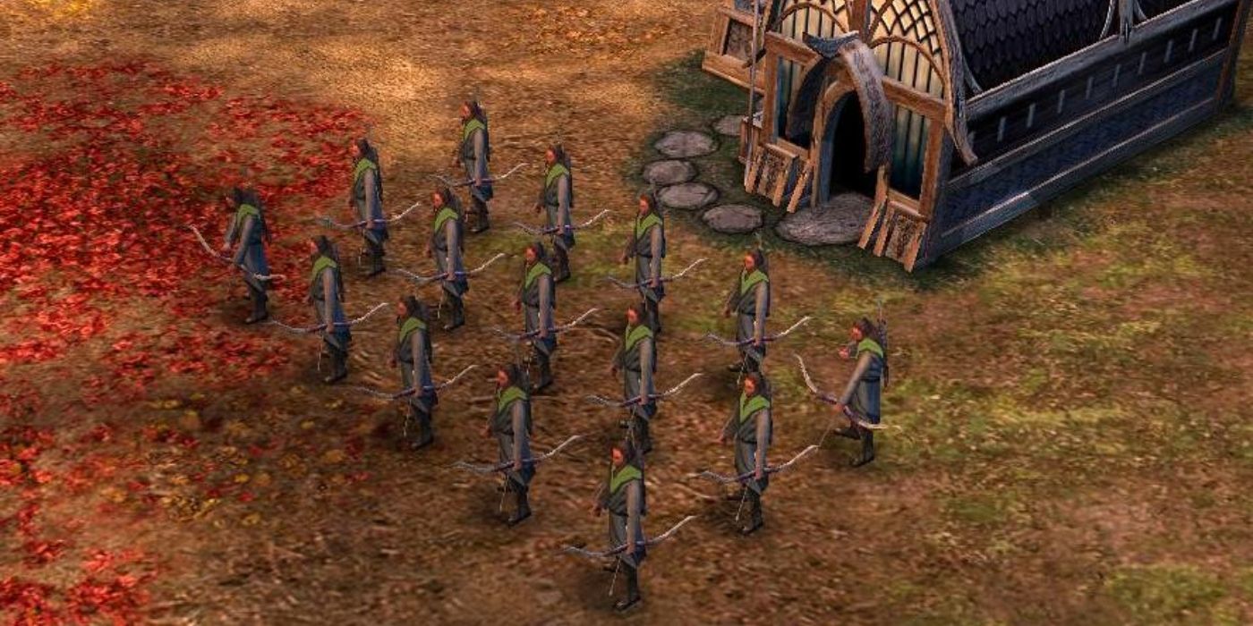 Lorien Archers are a crucial part of the Elven strategy in BFME 2.
