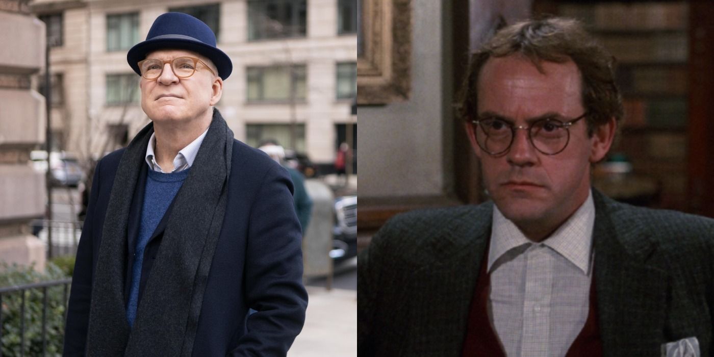 Split image of Charles in Only Murders and Professor Plum in Clue