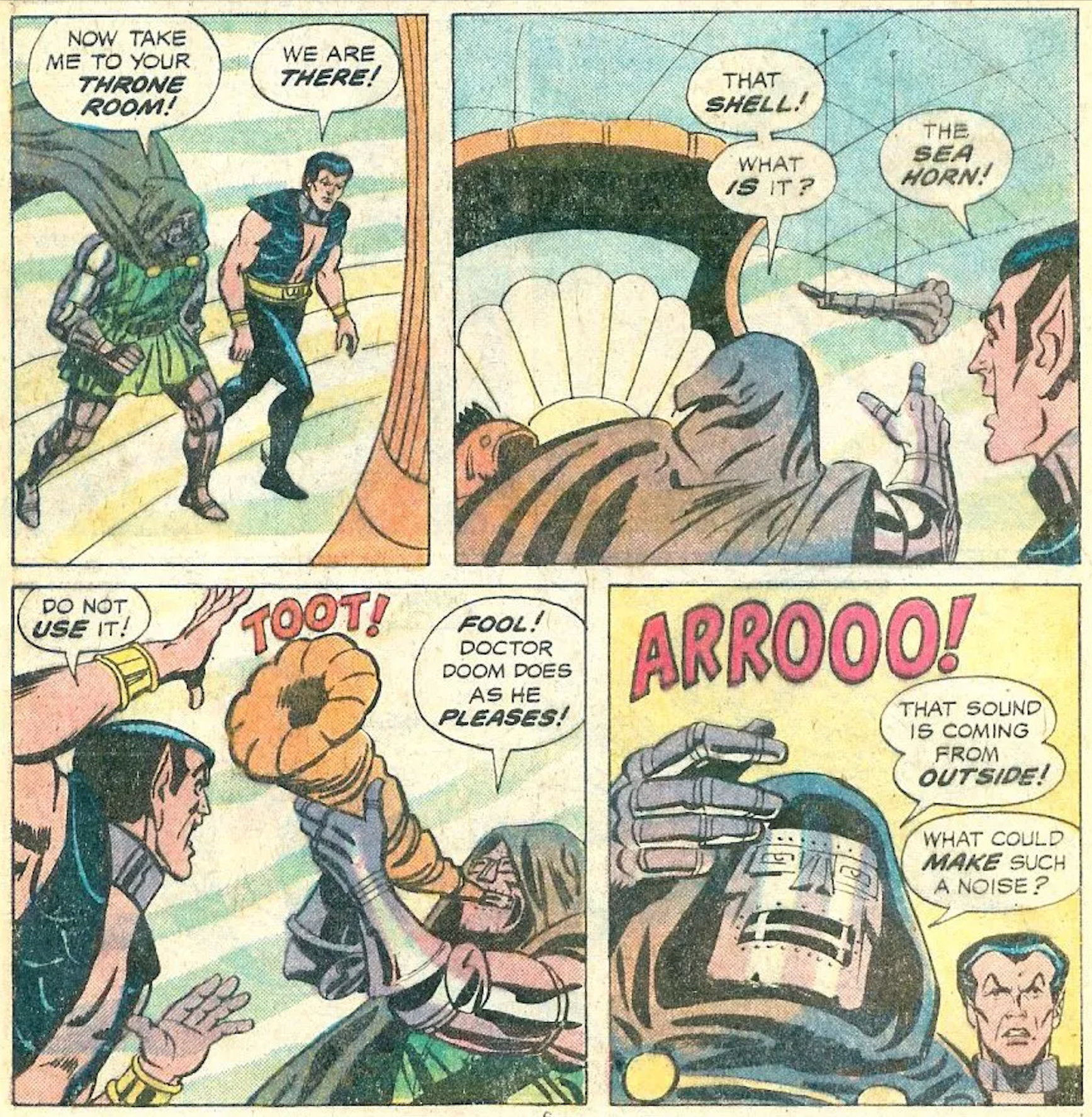 Doctor Doom's Legendary Toot Meme Is Even Funnier in the Comics.