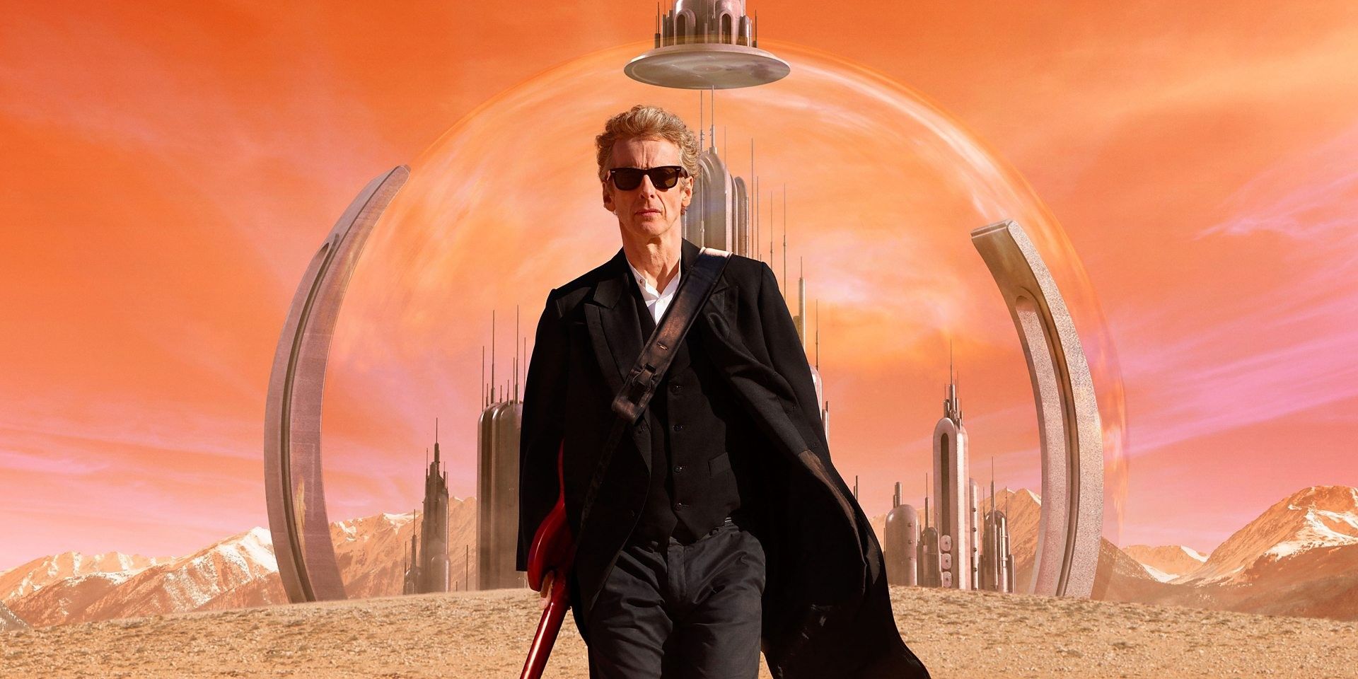 Doctor Who's Twelfth Doctor Peter Capaldi on Gallifrey during Hell Bent episode