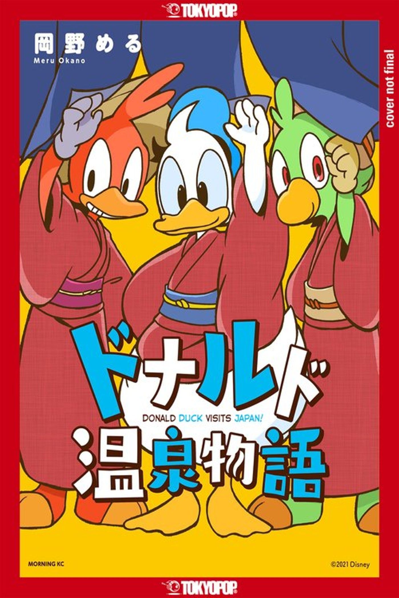 Donald Duck’s Three Caballeros Head to Japan in New Disney Manga
