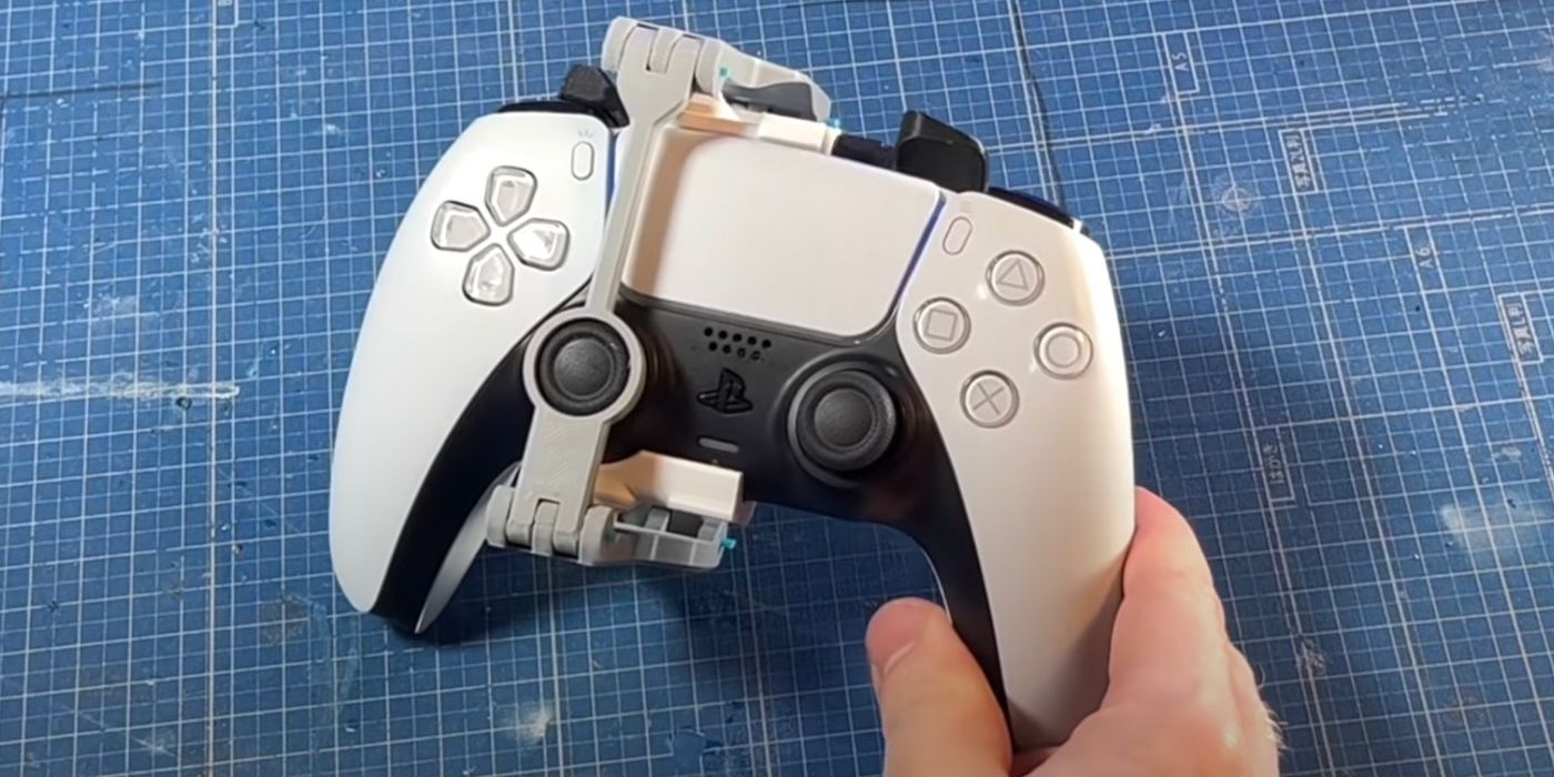 3D-printed PlayStation controller mod allows one-handed PS4 and PS5 gaming  -  News