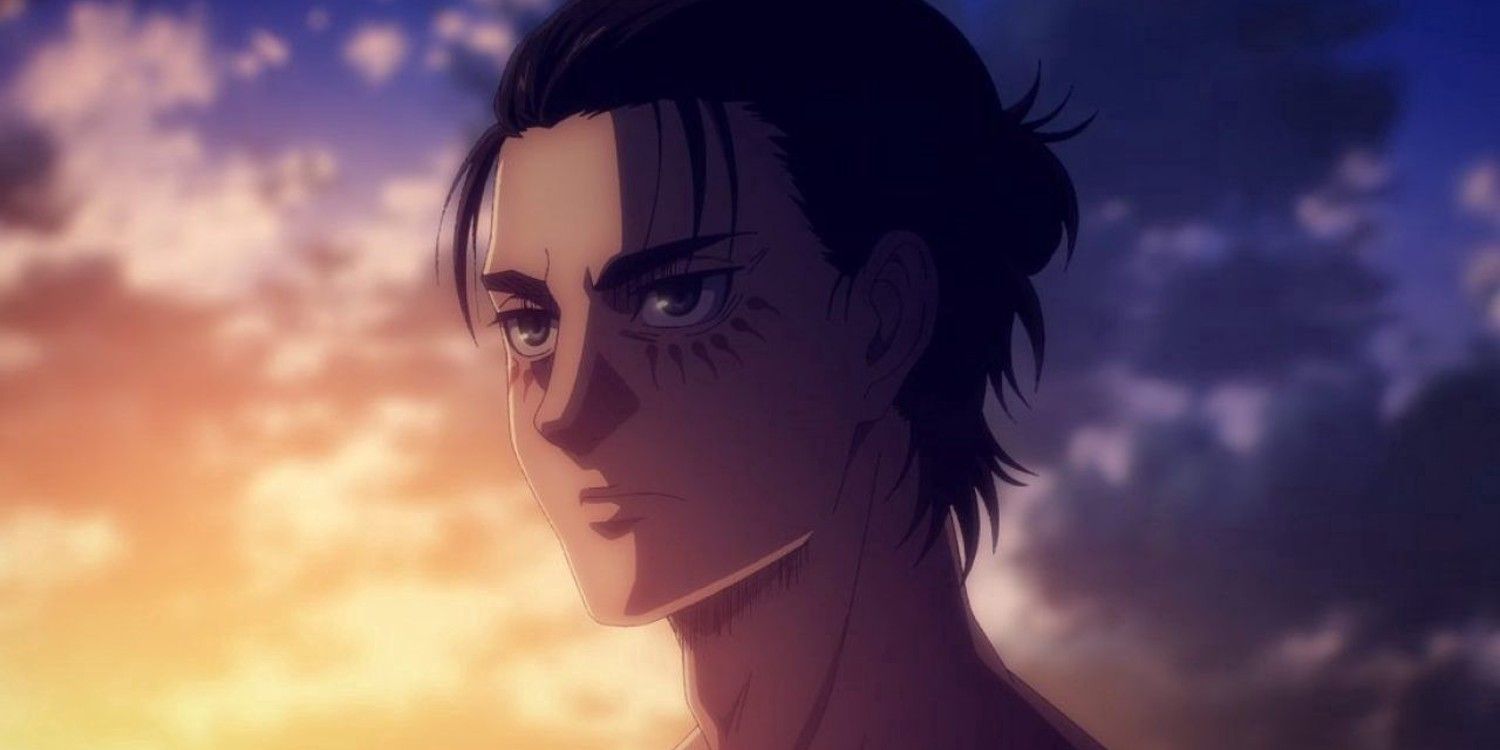 Eren Yeager in human form in Attack on Titan Season 4 Part 2.