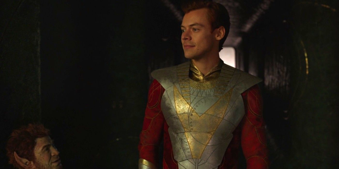 Harry Styles Really Didn’t Want to Be Left Out on Eternals Movie Set