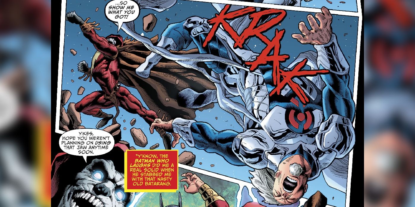 Evil Shazam beats Rao