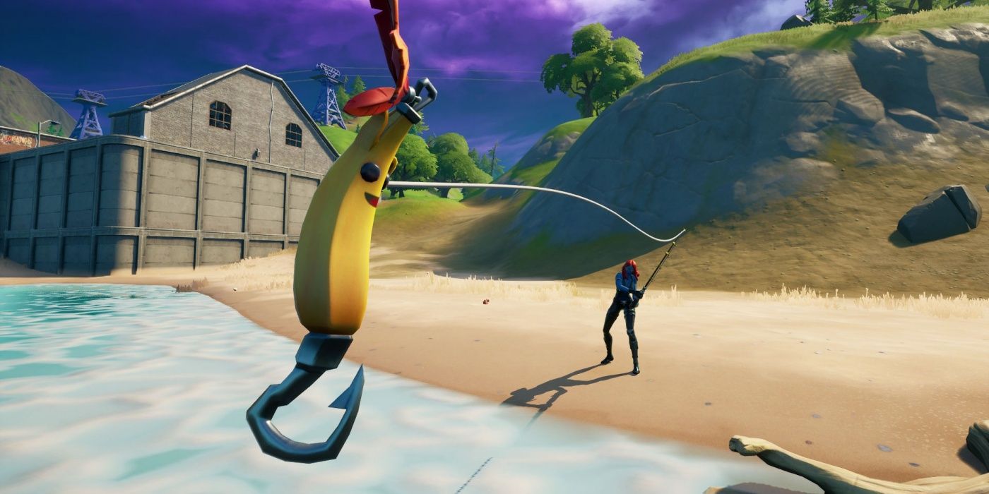 Fortnite Player Wins Round Using Items They Found Through Fishing