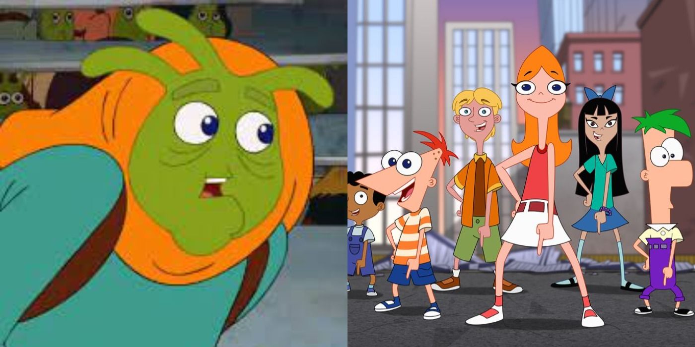 Thomas Middleditch's character Garnoz in Phineas and Ferb