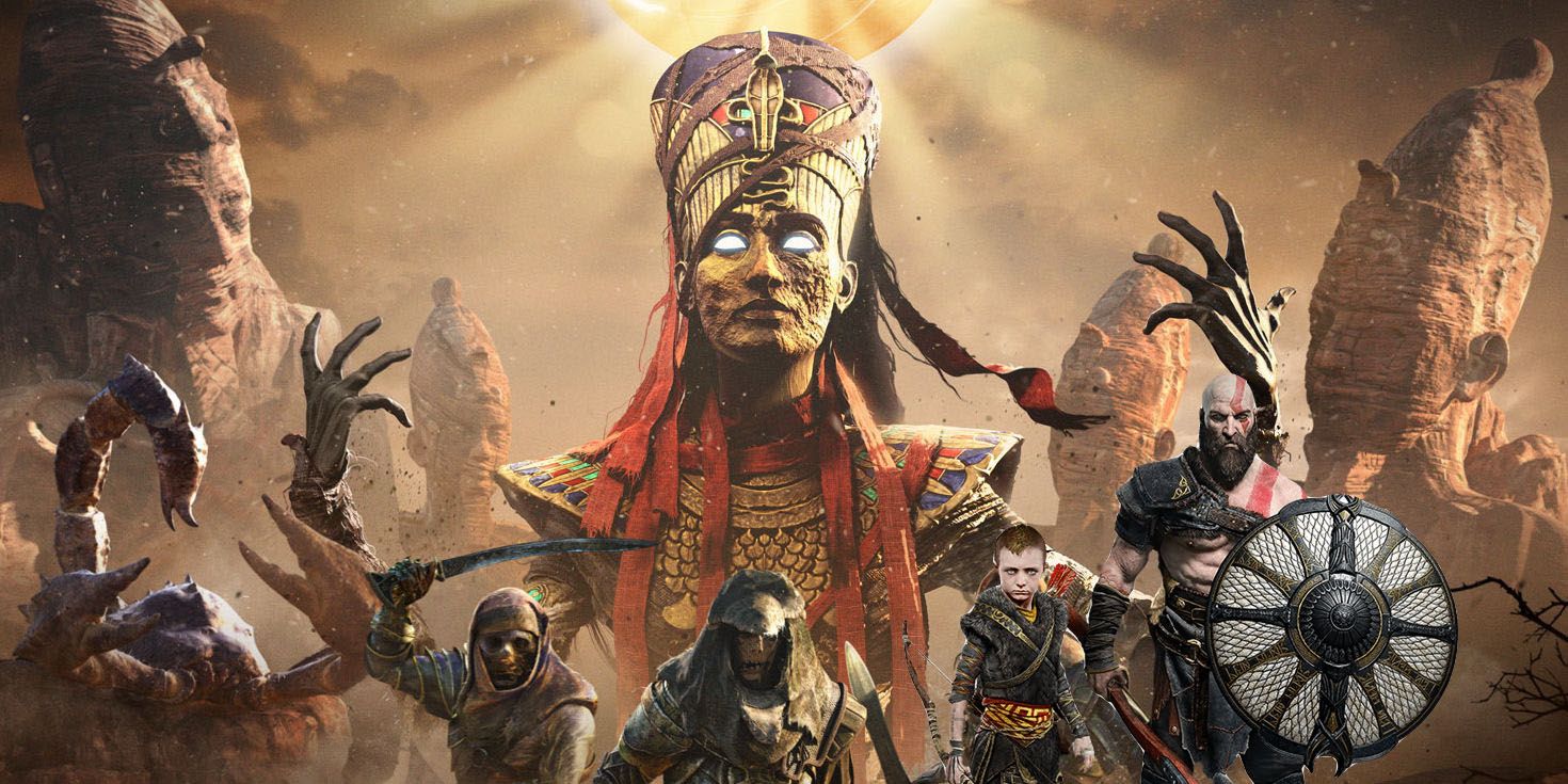 god of war egypt setting