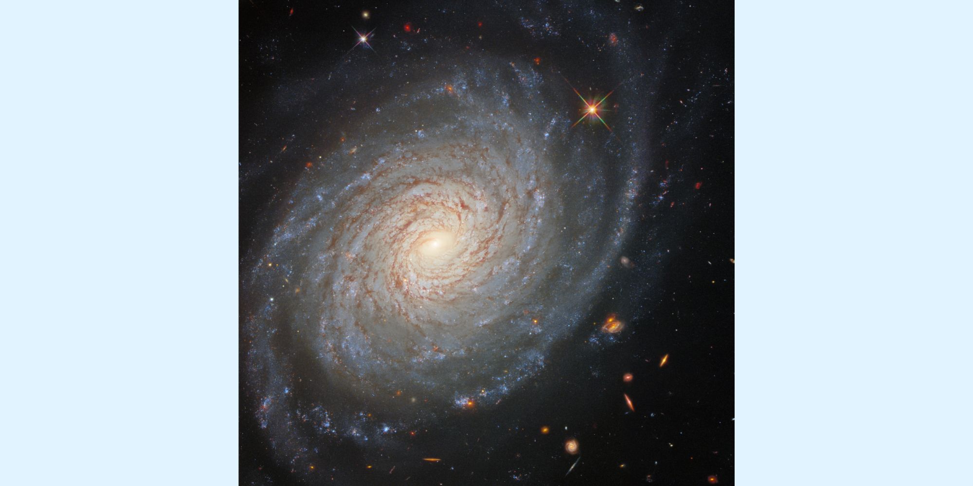Hubble photo of galaxy NGC 976