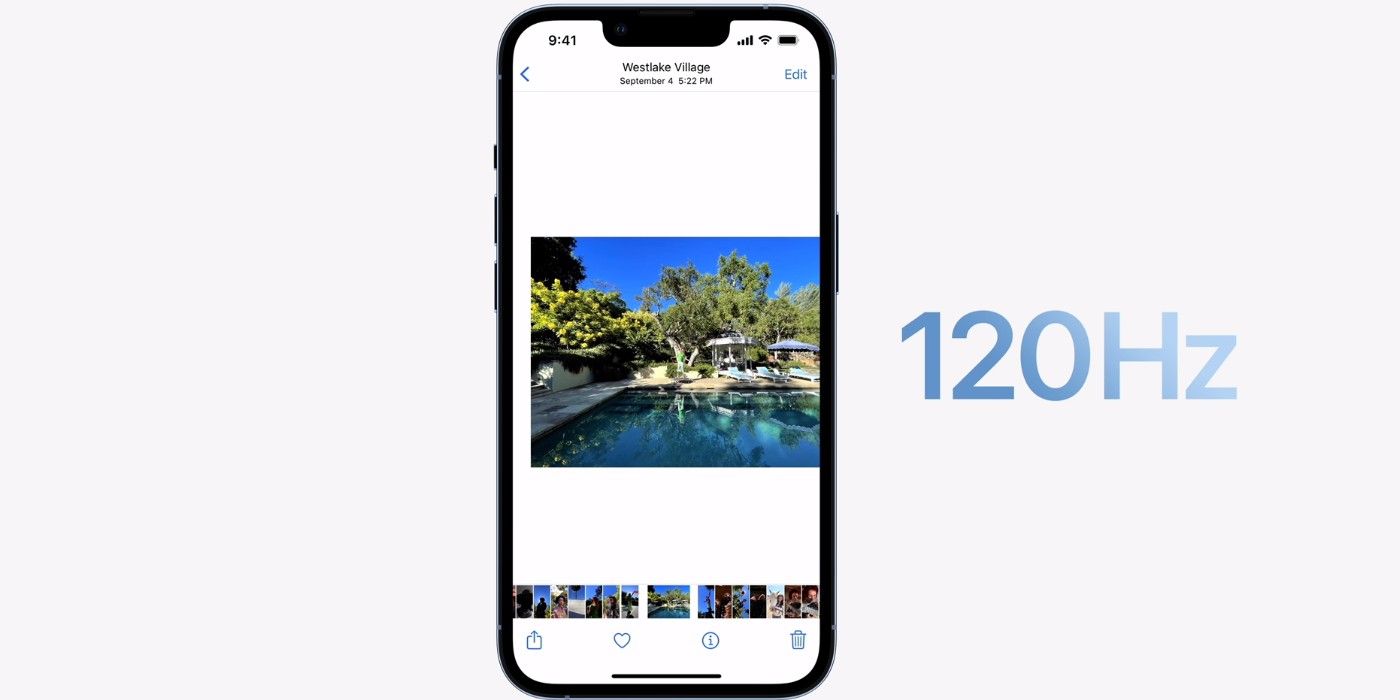 iPhone 13 Pro Promotion fix with iOS beta update