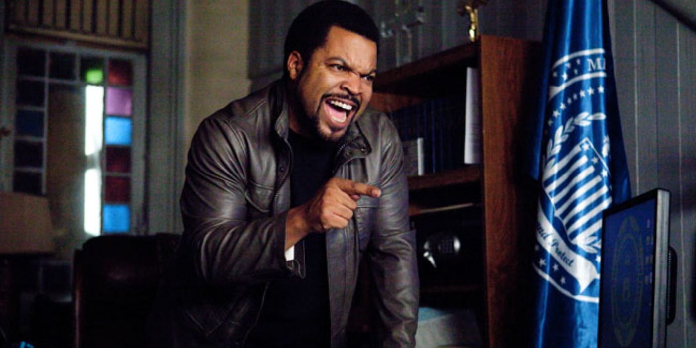 Ice Cube screaming at pointing in 21 Jump Street.