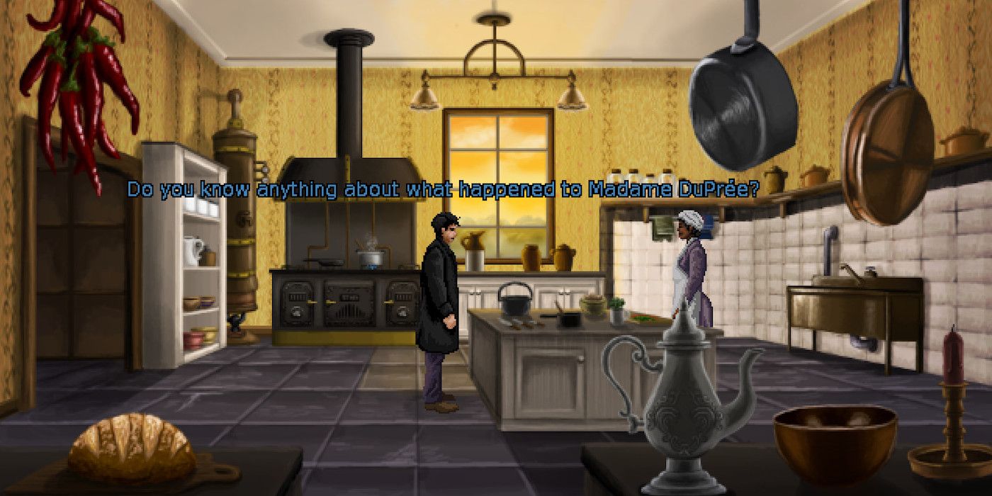 A screenshot from the game Lamplight City