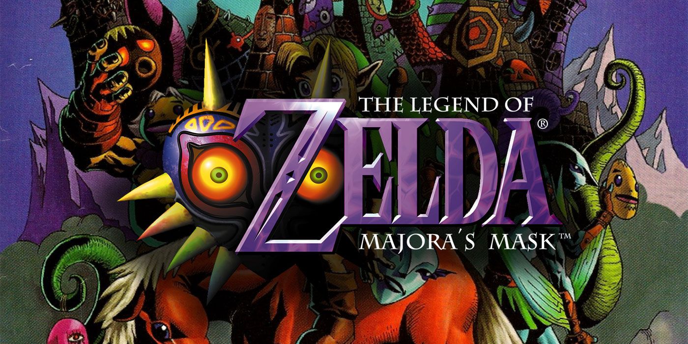 The title image from The Legend of Zelda: Majora's Mask