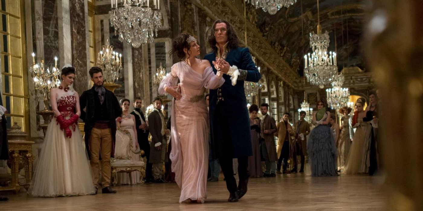 Marie-Josephe and King Louis dance in The King's Daughter